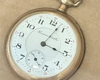 Alternate view of Framed Pocket Watch.