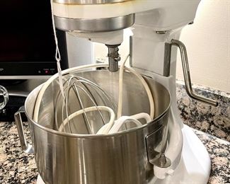SOLD: KitchenAid Mixer w/Multiple Attachments.