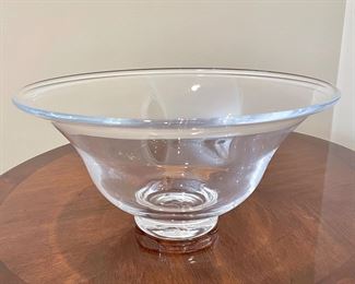 SOLD. Simon Pearce glass bowl.