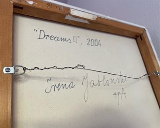 Dreams II - Oil Painting by Irene Jablonski