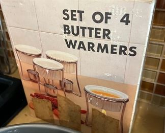 Set of 4 Butter Warmers