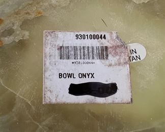 Onyx Serving Bowl