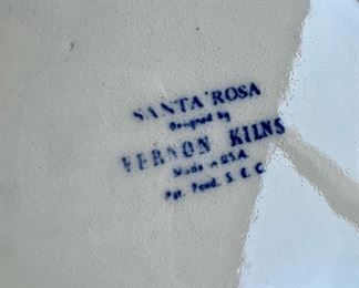 Santa Rosa Floral Tea Pot