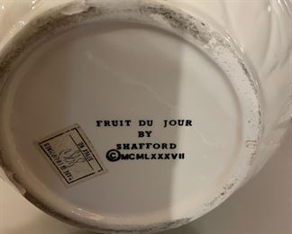 Fruit Du Jour by Shafford Pitcher