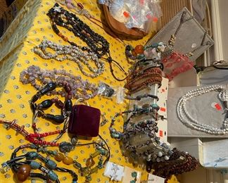 Assortment of Jewelry and Beads