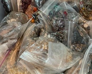 Assortment of Jewelry and Beads