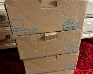 Glass Votives 24 Per Box Basement Boxes