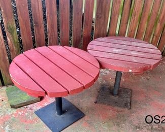 Wooden Patio Tables