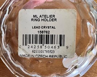 Waterford Crystal Ring Holder