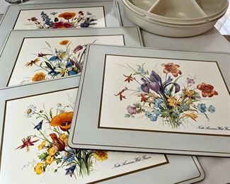 Pimpernel Floral Placemats