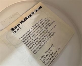 Braun Multipratic Scale