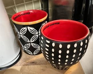 Two Starbucks Mugs
