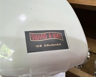 Swing-A-Way Ice Crusher