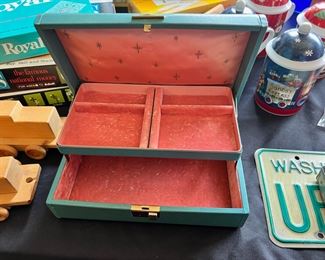 Farrington Teal Jewelry Box