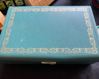 Farrington Teal Jewelry Box