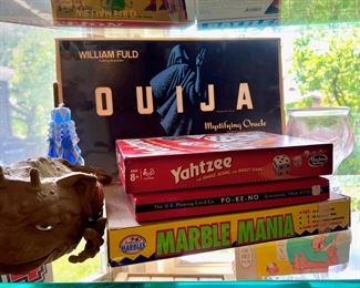 William Fuld Ouija Board - The Mystifying Oracle, Assortment of Board Games