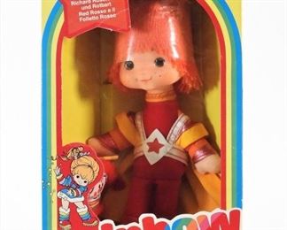 11: 1983 European Mattel Rainbow Brite Red Butler MISB