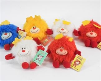 14: 7PC 1983 Taco Bell Rainbow Brite Sprite Plush Toys