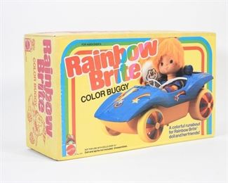 15: 1983 Mattel Rainbow Brite Color Buggy Car MISB