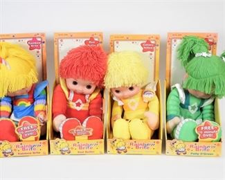 21: 4PC 2004 ToyPlay Rainbow Brite Large Plush Set