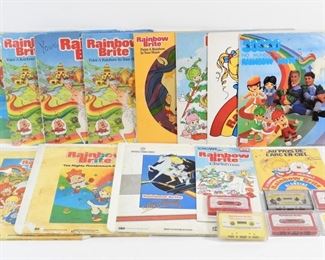 24: 18PC Rainbow Brite Cassette Record CED Archive