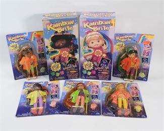 40: 7PC 1997 Up Up & Away Rainbow Brite Toy Group