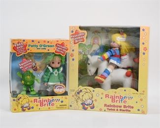 46: 2PC 2003 ToyPlay Rainbow Brite MISB Doll Group