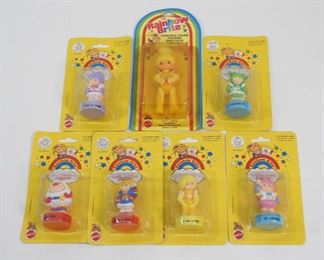 50: 7PC 1983 European Mattel Rainbow Brite MOSC Toys