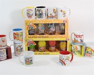 57: Rainbow Brite Coffee Mug Beer Glasses Drink Cups