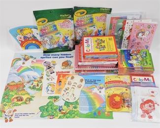 67: Rainbow Brite Coloring Novelty Toy Group