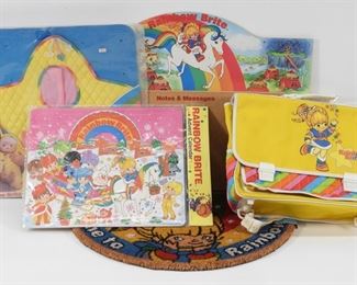 68: 5PC Vintage Rainbow Brite Baby Brite Accessories