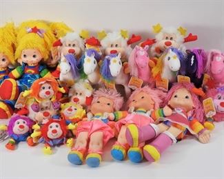 71: LARGE Rainbow Brite Plush Toy Group