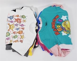 73: 15+ Modern Rainbow Brite Adult T-Shirt Group