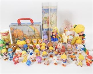89: LG Group of Rainbow Brite Dolls Mini Figure Toys