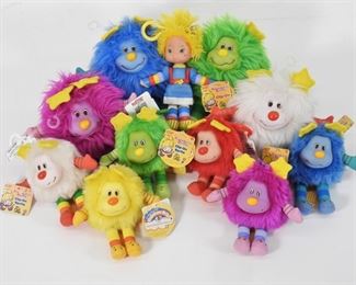 92: 11PC Modern Rainbow Brite Sprite Plush Group
