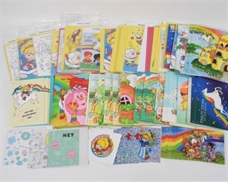 94: Vintage Rainbow Brite Stationary Card Archive