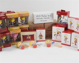100: Hallmark Keepsake Rainbow Brite Ornament Group