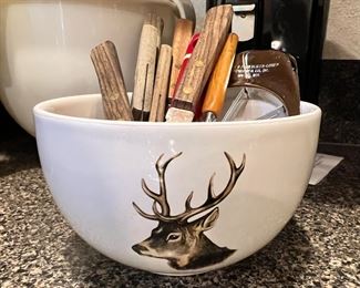 Buck Themed Mixing Bowl