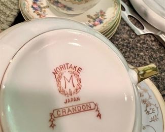 Noritake Crandon Teacup and Saucers