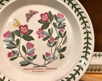 Pontmeirion Botanic Garden Rhododendron Dinnerware Set
