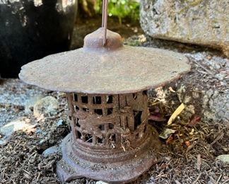 Wrought Iron Pagoda Lantern