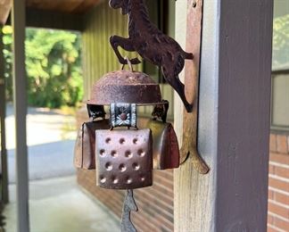 Ram Themed Wall Hanging Bell