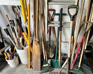 Assortment of Garden Tools