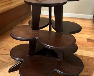 Wood Figurine/Decor Stand