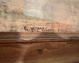 1848-1909 Seascape by George Herbert McCord