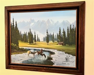 Landscape Oil Painting by Jo Cummings