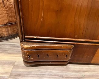 Art Deco Cedar Blanket Chest
