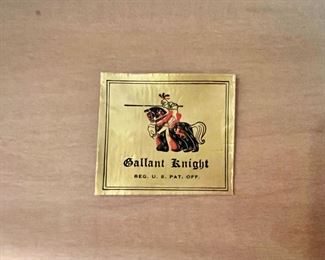 Gallant Knight Chess Pieces