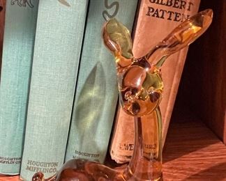 Blown Glass Baby Deer Figurine