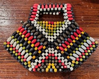 Hand Beaded Purse